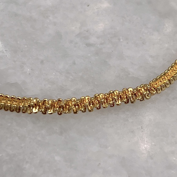 ION Plated YG Stainless Steel Duo Link Necklace - Picture 6 of 11